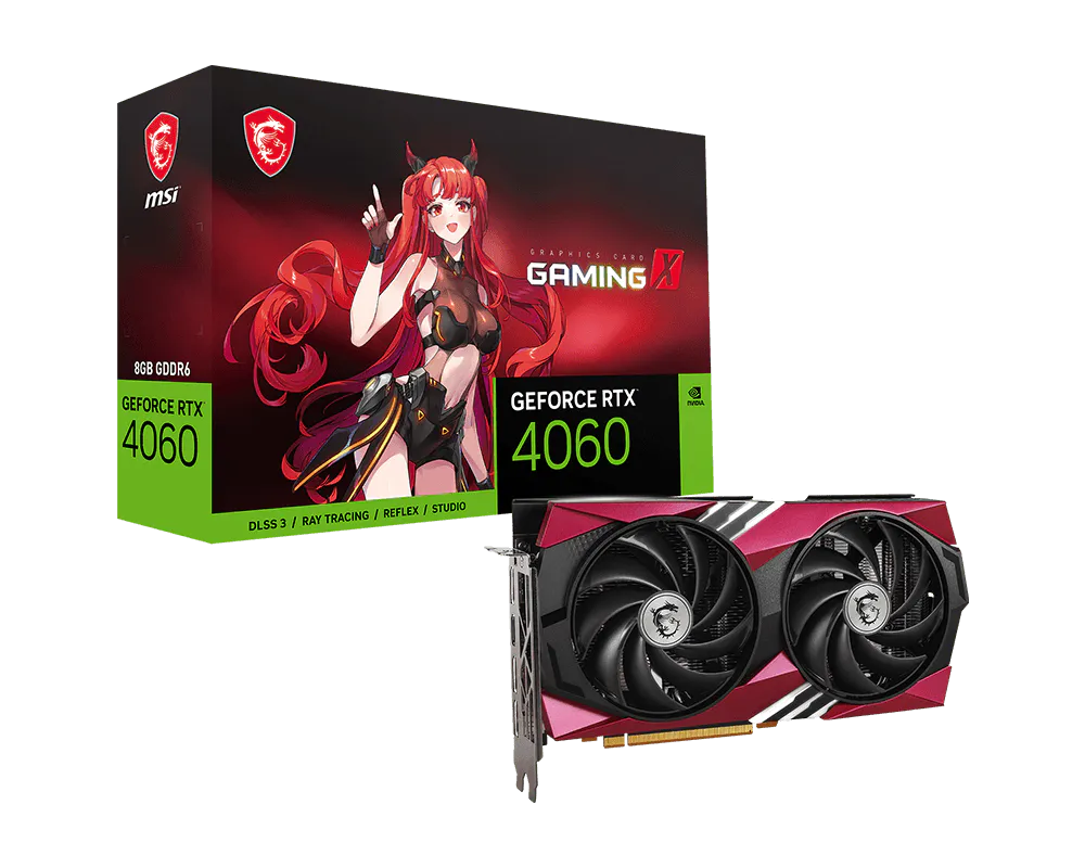 MSI GeForce RTX 4060 GAMING X 8G MLG